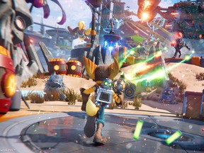 Ratchet & Clank: Rift Apart for PlayStation 5 makes full use of all the console's graphical bells and whistles, delivering spectacular action with jaw-dropping effects.