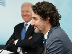 Prime Minister Justin Trudeau at the G7 Summit. It isn’t clear that Team Trudeau has done much to get over its anti-business streak.