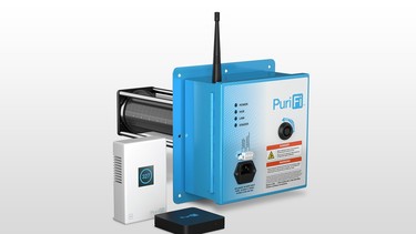 PuriFi is a patented, intelligent system that senses indoor air impurities and uses the power of oxygen to destroy or disable pollutants. SUPPLIED