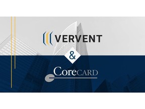 Vervent & CoreCard establish partnership for best-in-class credit card processing.
