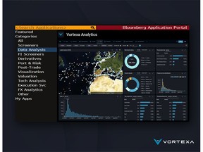 Vortexa Energy Analytics App, now available on The Bloomberg App Portal