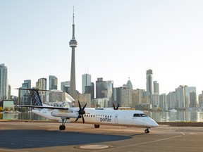 Porter plans to begin flights out of Toronto's Billy Bishop Airport Sept. 8.