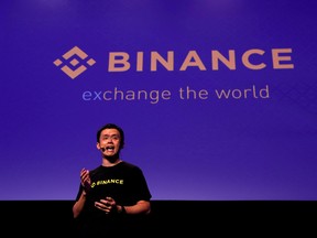 Changpeng Zhao, CEO of Binance.