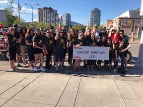 The Crowe MacKay Kelowna office participates in the Heart and Stroke Foundation’s annual Big Bike, raising funds and awareness for heart and brain research