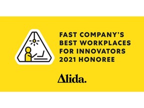 Alida Ranks on Fast Company's Third Annual List of the 100 Best Workplaces for Innovators