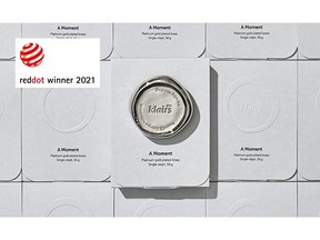 Dear, Klairs, a skincare brand under Wishcompany, won the 2021 Red Dot Design Award for Communication Design. Dear, Klairs is a cruelty-free and vegan-friendly skincare brand based in Seoul. A Moment was a collaboration project with a Seoul-based artisan, Yoon Yeo-Dong. Inspired by the brand's name, Dear Klairs, Yoon Yeo-Dong and the Klairs design team created a metal object that can be gifted to someone near and dear. Dear, Klairs received high marks for collaborating with a local artisan, Yoon Yeo-Dong and promoting social values through the A Moment design project. Klairs carries out donation projects for animal rights and environmental organizations. They are dedicated to promoting sustainability through their campaigns and projects.