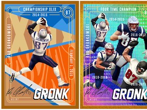 Tampa Bay Buccaneers tight end Rob Gronkowski released NFT trading cards earlier this year.