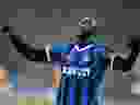 Inter Milan's Romelu Lukaku celebrates after a win in 2020. The team's shirts, in a deal for an undisclosed sum, will now advertise crypto exchange Socios.com.