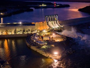 Muskrat Falls generating facility.