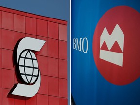 Bank of Nova Scotia earned $2.54 billion for third quarter, or $1.99 a share while Bank of Montreal reported $2.28 billion in profit, or $3.41 per share.