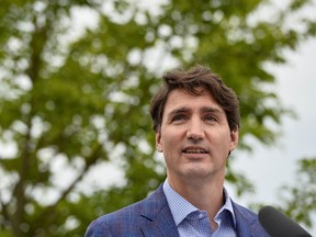 Liberal Party leader Justin Trudeau unveiled the platform in a speech to media in Hamilton, Ont., Tuesday.