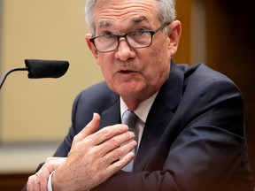 U.S. Federal Reserve chairman Jerome Powell.