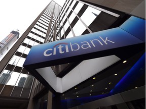 Citibank's headquarters in midtown Manhattan in New York.