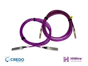 Credo's second generation Active Electrical Cable (AEC) LP SPAN family reduces power and increases reach up to 7m at 400G.