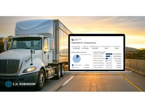 C.H. Robinson launches Market Rate IQ™ – new technology that shows shippers how to save on the spot market and compares their rates to the DAT benchmark