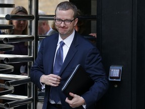 Facebook's Chief Technology Officer Mike Schroepfer at Parliament in London on April 26, 2018.