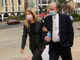 Amy and Bill Gross at a court hearing in December.
