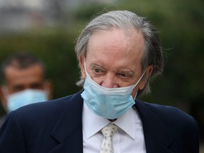 Bill Gross, founder of invetment company PIMCO, arrives for a court hearing in Santa Ana, California, Dec. 7, 2020.