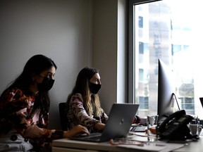 In an annual survey of 65,000 workers across 423 organizations, one-third of women said they were considering scaling back their careers or leaving the workforce altogether.