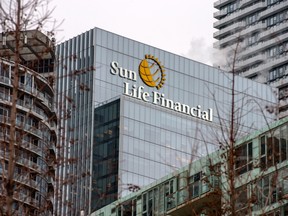 Sun Life Financial's offices in Toronto.