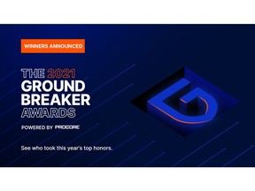 The winners of Procore's 2021 Groundbreaker Awards revealed.