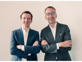 Conor Crowley, CEO Vizor and Head of SupTech at Regnology, and Jürgen Lux, CEO, Regnology