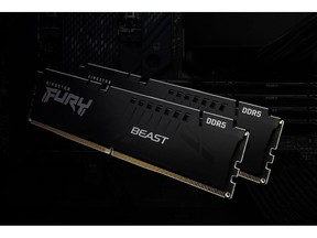 With superior speed advancements, double the banks and double the burst length, Kingston FURY Beast DDR5 is ideal for gamers and enthusiasts seeking greater performance from their next-gen platforms.