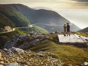 Far from the madding crowd: Skyline Trail in the Cape Breton Highlands National Park and overlooking the Cabot Trail in Nova Scotia.
