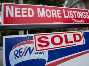 Toronto home sales rose slightly in September on a month-over-month basis, but fell 18 per cent on the year as new listings plunged 34 per cent from a year ago.