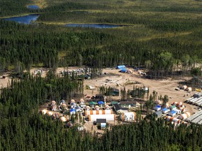 Noront Resources Esker Camp, a remote northern outpost in the Ring of Fire region north east of Thunder Bay.
