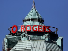 The headquarters of Rogers Communications Inc in Toronto on Nov. 6, 2016.