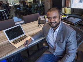 Lightspeed Commerce Inc. founder Dax Dasilva in his office on Sept. 15, 2015 in Montreal.