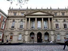 Osgoode Hall in Toronto on Sept. 25, 2019. The building is home to Ontario’s Court of Appeal.