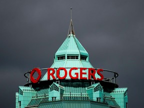 The Rogers Building, quarters of Rogers Communications Inc. in Toronto, on Oct. 22, 2021.