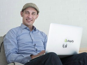 Tobi Lutke, CEO of Shopify, in the company's Montreal office, Feb. 18, 2015.