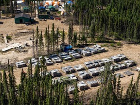 Noront Resources' camp in the Ring of Fire in northern Ontario.