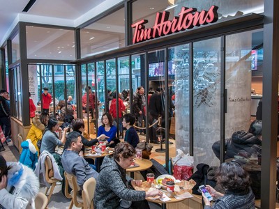 Tim Hortons China Hits 300 Stores Undeterred by Listing Delay