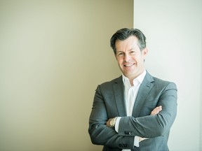 Jeff Freeborough, managing partner for Toronto at Caldwell Partners, Top 40’s founding partner.  SUPPLIED