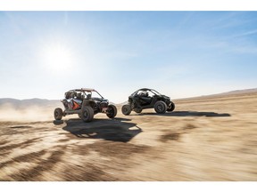 RZR Pro R and RZR Turbo R in action.