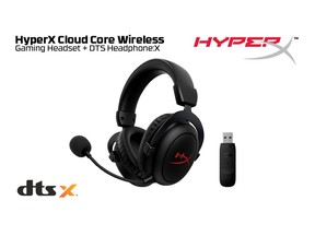 HyperX Launches Cloud Core Wireless Gaming Headset with DTS® Headphone:X®