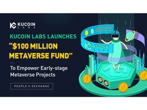 KuCoin Labs Launches "$100 Million Metaverse Fund"