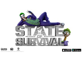 THE JOKER ARRIVES TODAY IN FUNPLUS' STATE OF SURVIVAL. DC Collaboration Brings Iconic Super-Villain to the Massively Popular Strategy Game