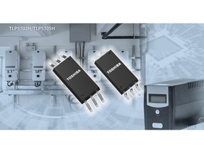 Toshiba: High peak output current photocouplers in thin packages for driving IGBTs/MOSFETs gates.