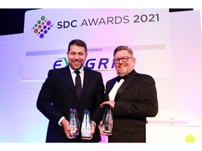 ExaGrid wins 3 awards at the 12th annual SDC Awards, held in London on November 24, 2021.