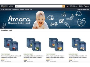 Amara Organic Baby Food