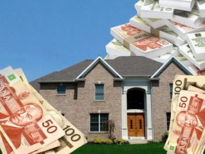 anada has seen real house prices spike by more than 20 per cent from a year ago.