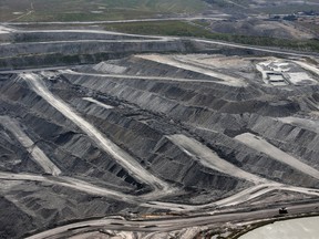 An open pit at Glencore Plc's Bulga Coal operations near Singleton, Australia, on Oct. 3, 2015.