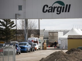 Cargill's facility in High River is the largest in the country and accounts for roughly 40 per cent of Canada's beef processing capacity.