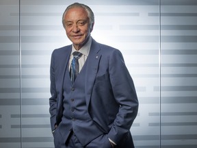 Post Media Executive Chairman Paul Godfrey at the media company's head offices in Toronto on Oct. 3, 2019.