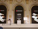 The New York Stock Exchange welcomes Lightspeed on Sept. 11, 2020, in celebration of its IPO. 